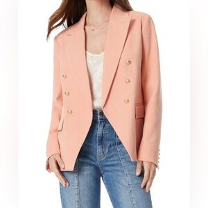 Sam Edelman Womens Imogen Double Breasted Blazer Standard X-Small Canyon Clay
